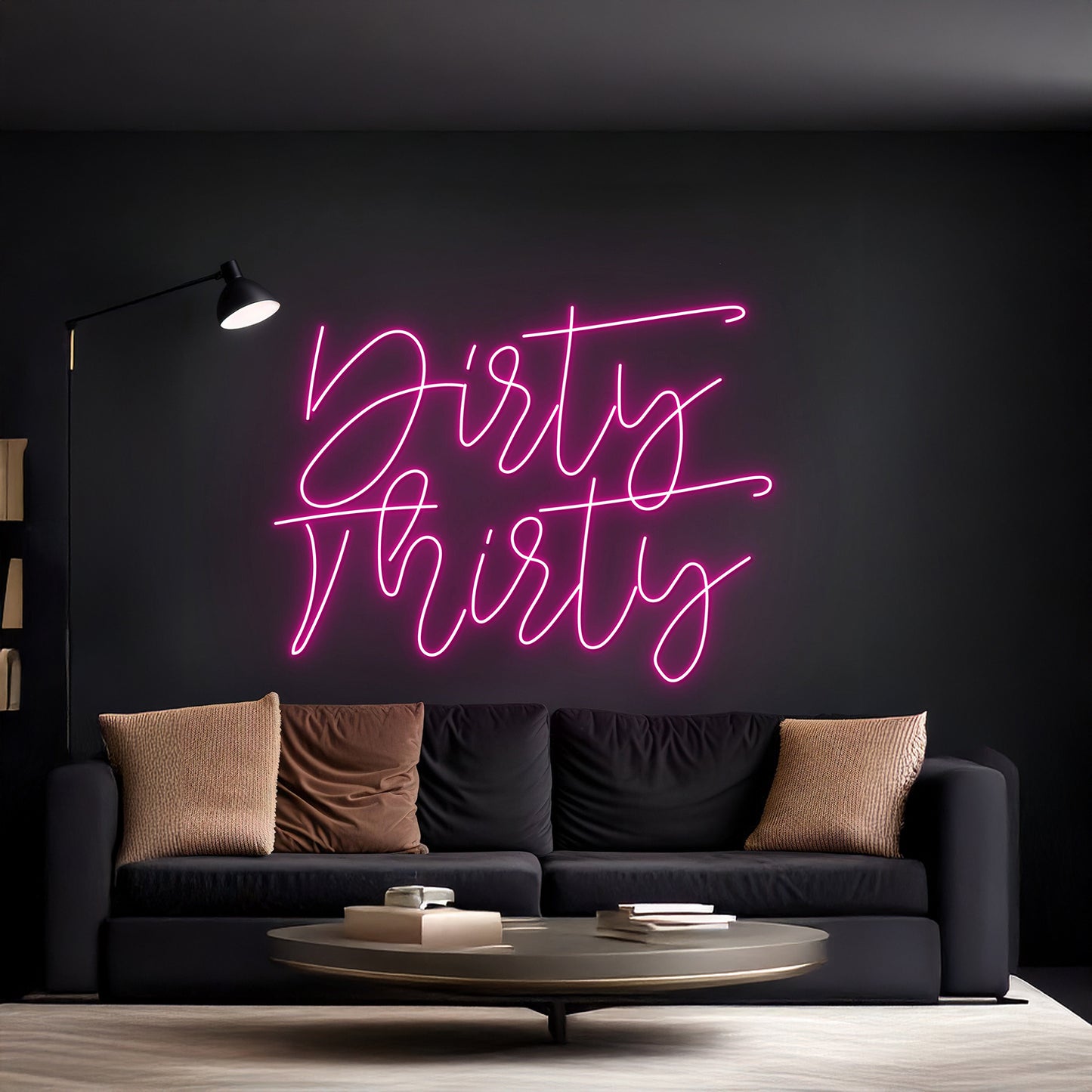 Dirty Thirsty Neon Sign Personalized Inspirational Led Signs