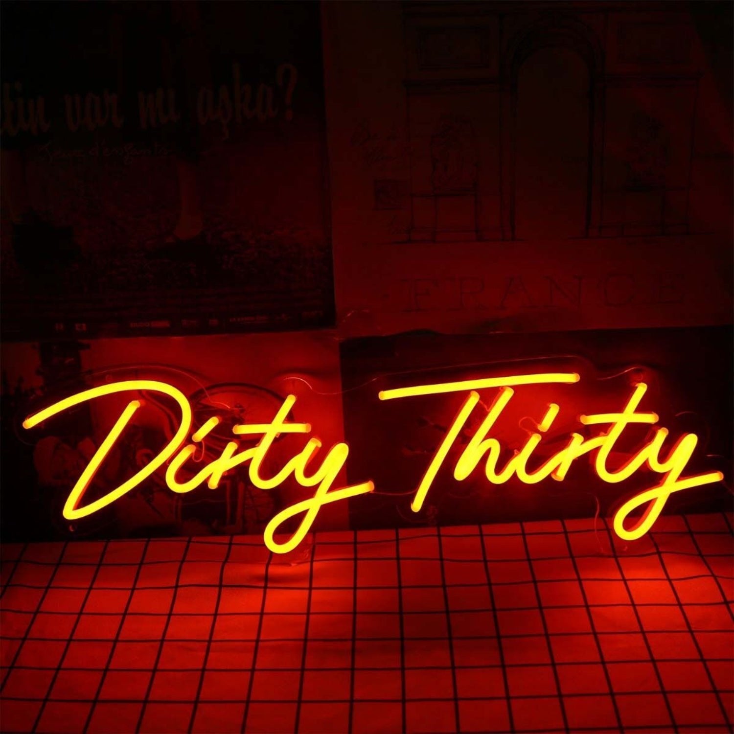 Dirty Thirty Led Neon Sign - Shineneon