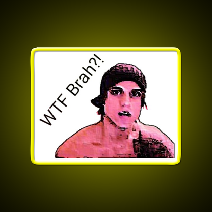 Disappointed Zyzz Gym Fitness Led Neon Sign Rgb Color