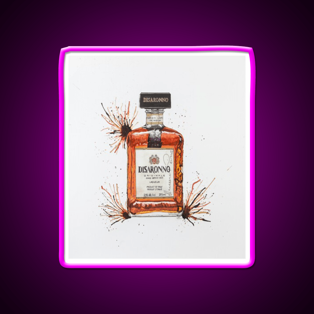 Disaronno Cocktail Bar Decor Led Neon Sign Rgb Color - Shineneon