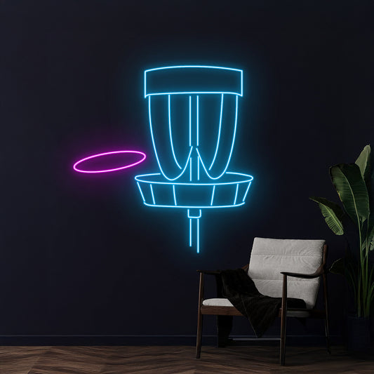 Disc Golf Neon Sign