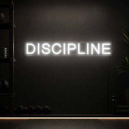 Discipline Neon Sign LED Neon Sign high-converting product image
