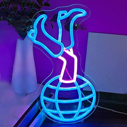 Disco Ball Cowgirl Legs Boots Led Neon Sign - Shineneon