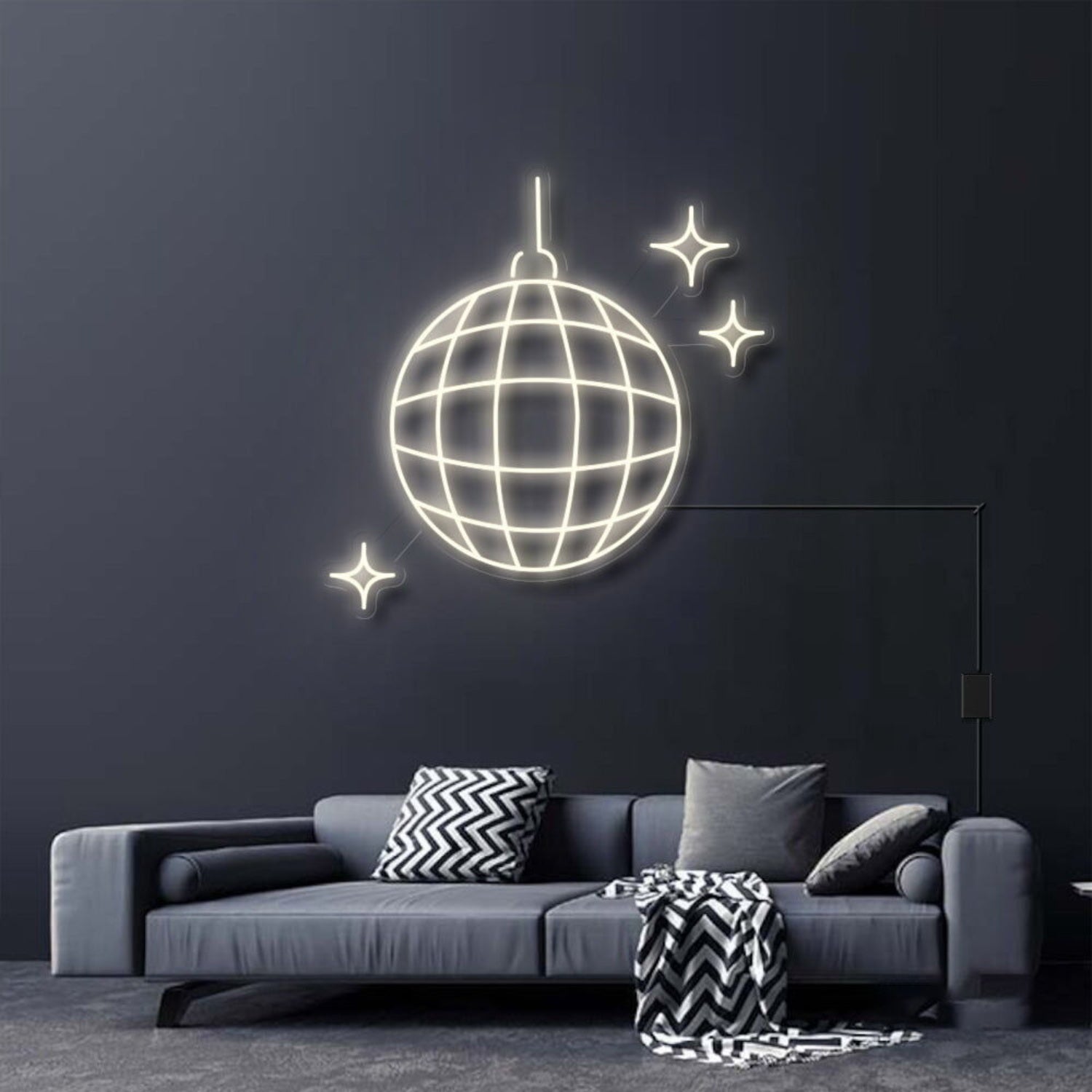 Disco Ball Neon Sign For Party And Social Spaces | Shineneon