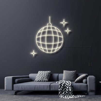 Disco Ball Neon Sign For Party And Social Spaces | Shineneon