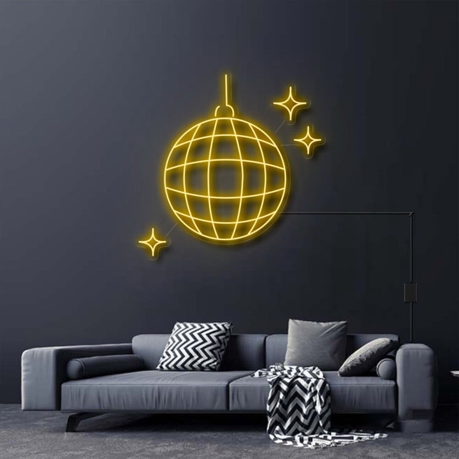 Disco Ball Neon Sign For Party And Social Spaces | Shineneon
