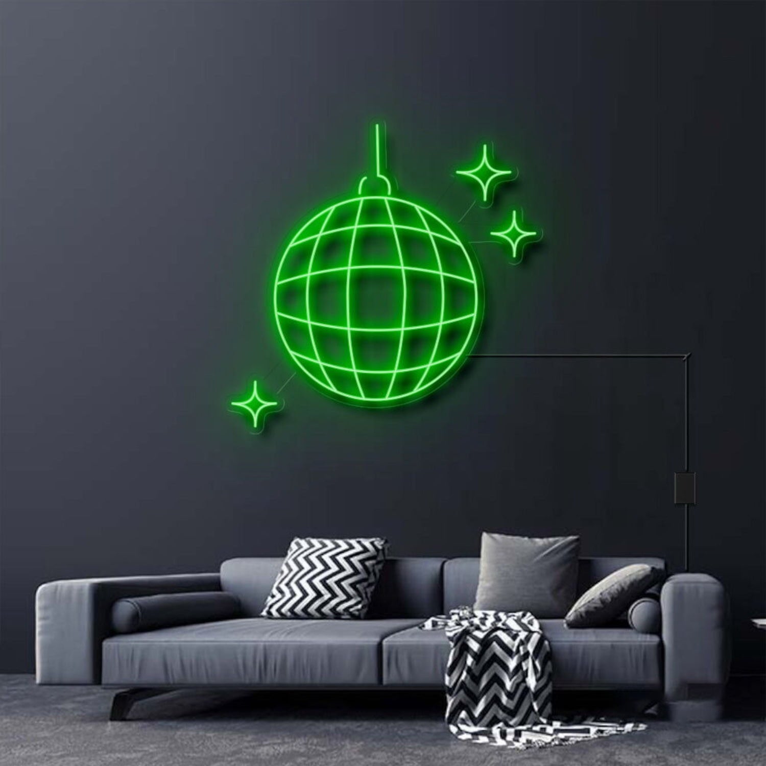 Disco Ball Neon Sign For Party And Social Spaces | Shineneon
