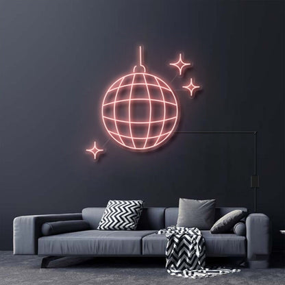 Disco Ball Neon Sign For Party And Social Spaces | Shineneon