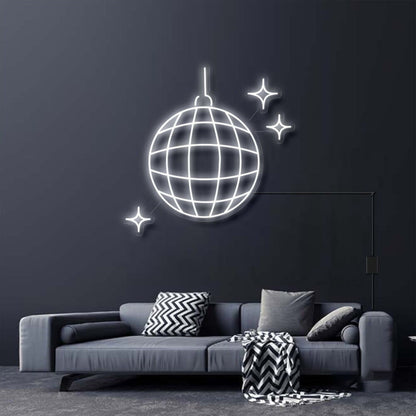 Disco Ball Neon Sign For Party And Social Spaces | Shineneon