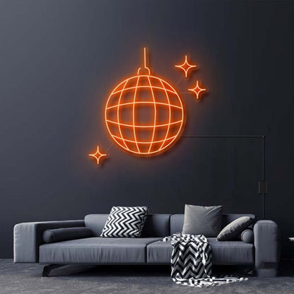 Disco Ball Neon Sign For Party And Social Spaces | Shineneon