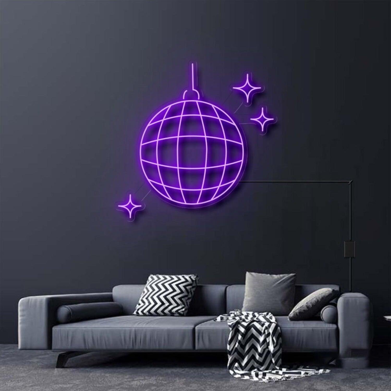 Disco Ball Neon Sign For Party And Social Spaces | Shineneon
