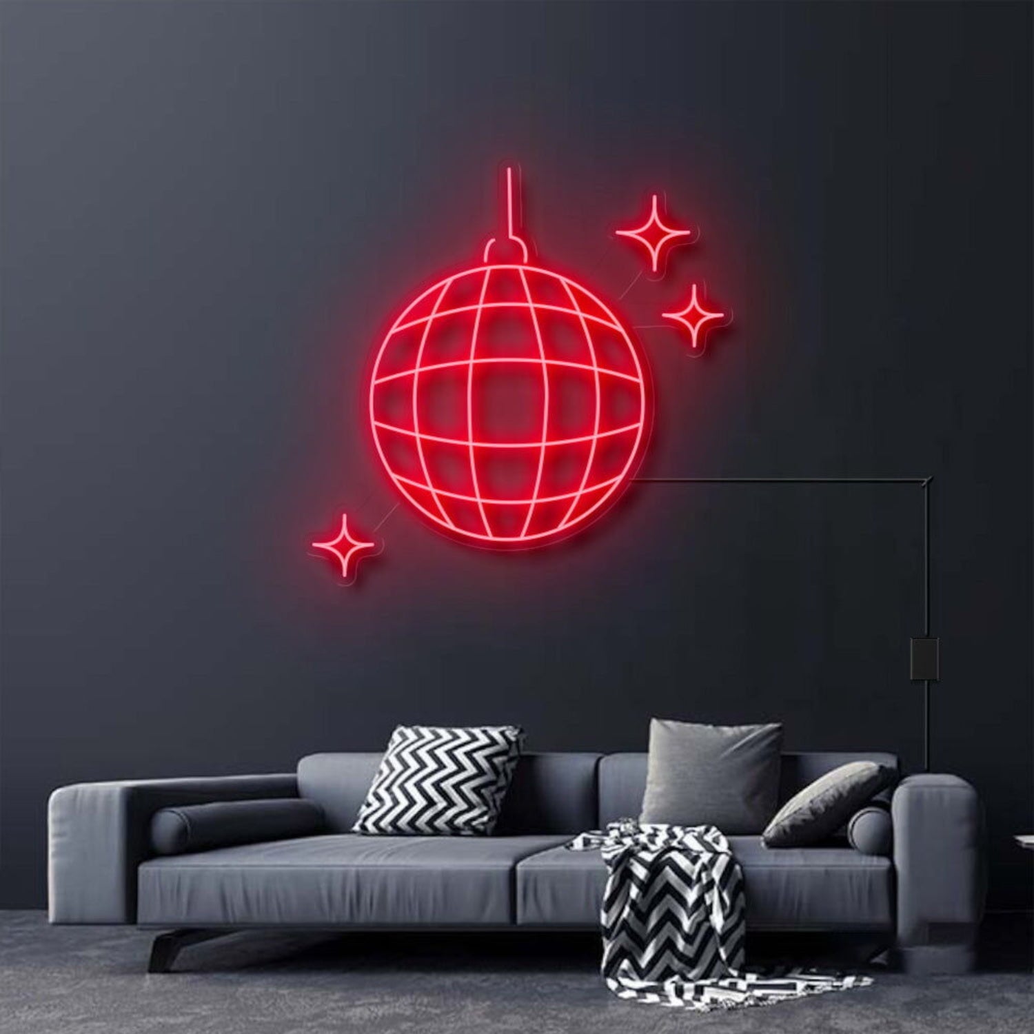 Disco Ball Neon Sign For Party And Social Spaces | Shineneon