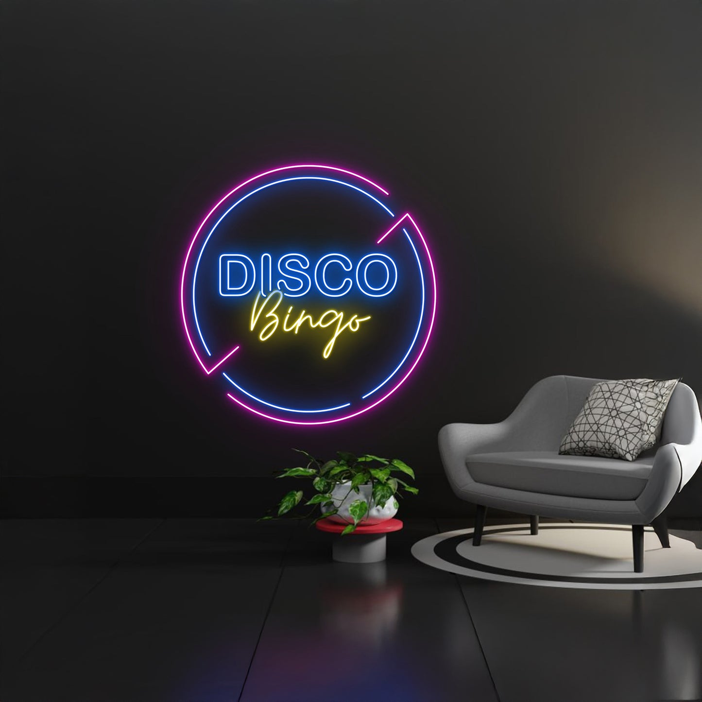 Disco Bingo Neon Sign