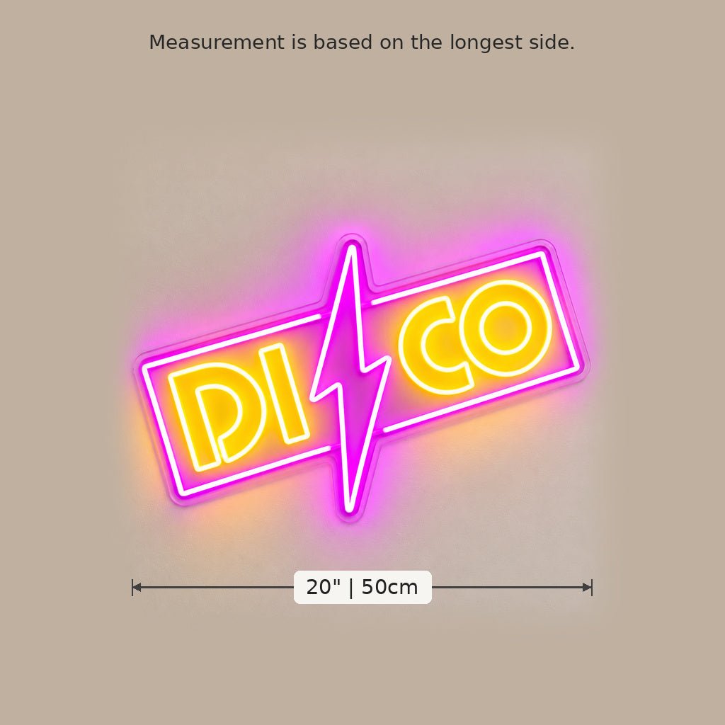 Disco Lightning LED Neon Sign - Shineneon