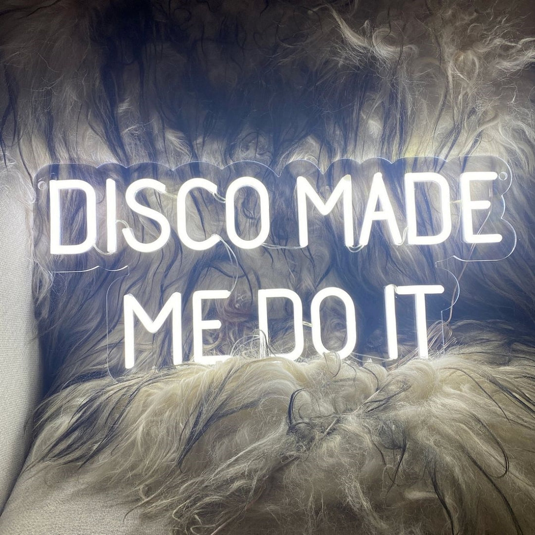 Disco Made Me Do It Led Sign Business Neon Signs