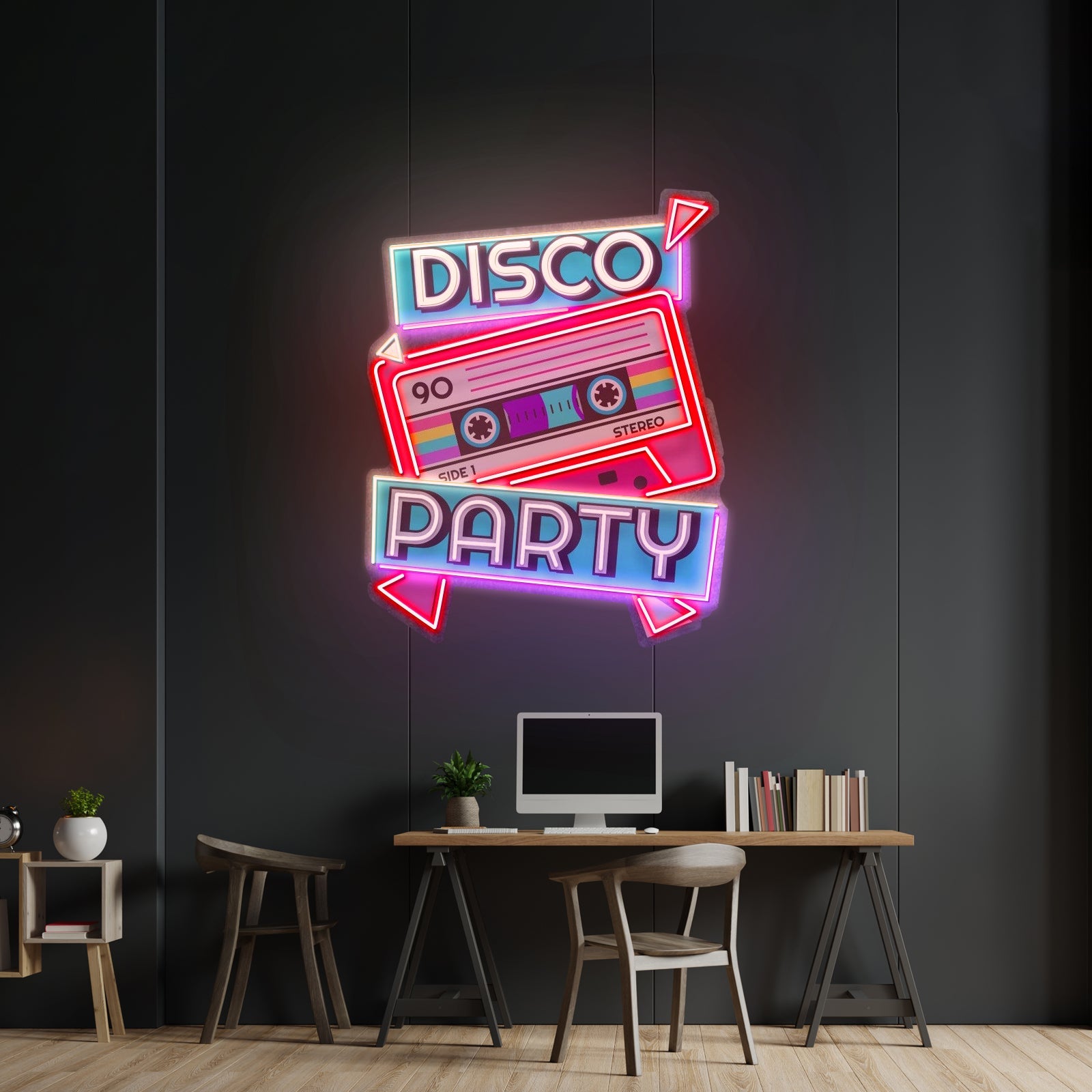 Disco Party Custom Led Signs Artwork For Sale - Shineneon