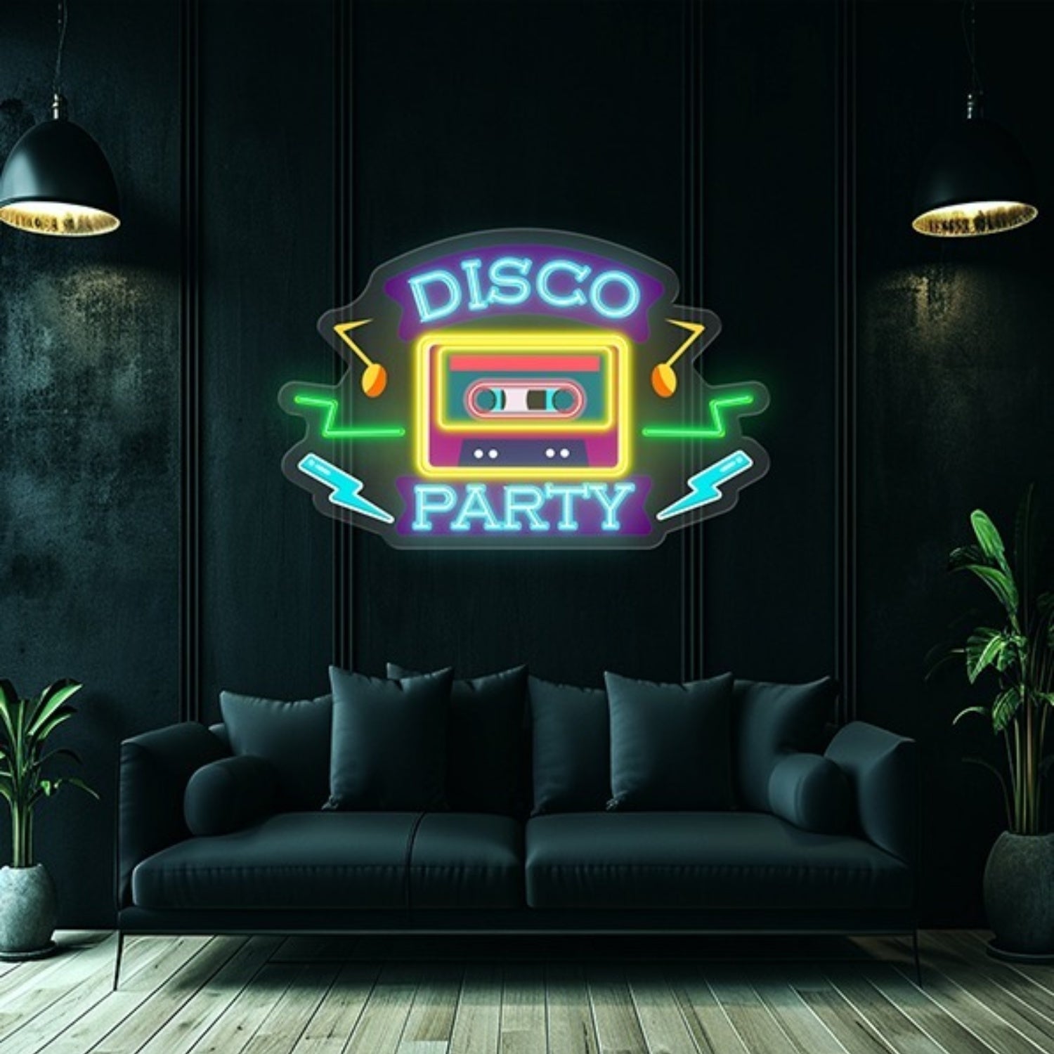 Disco Party Led Neon Acrylic Artwork | Shineneon