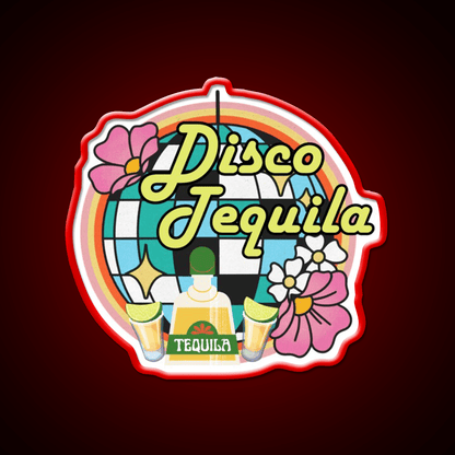 Disco Tequila Party Drink Tequila Led Neon Sign Rgb Color - Shineneon