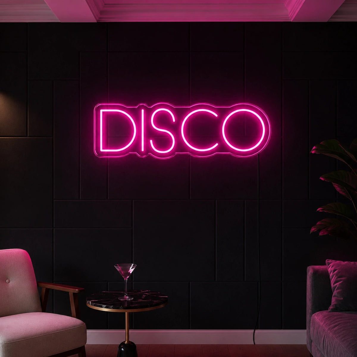 Disco Text LED Neon Sign - Shineneon