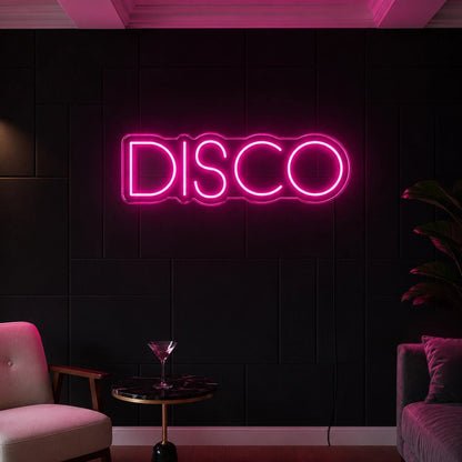 Disco Text LED Neon Sign - Shineneon