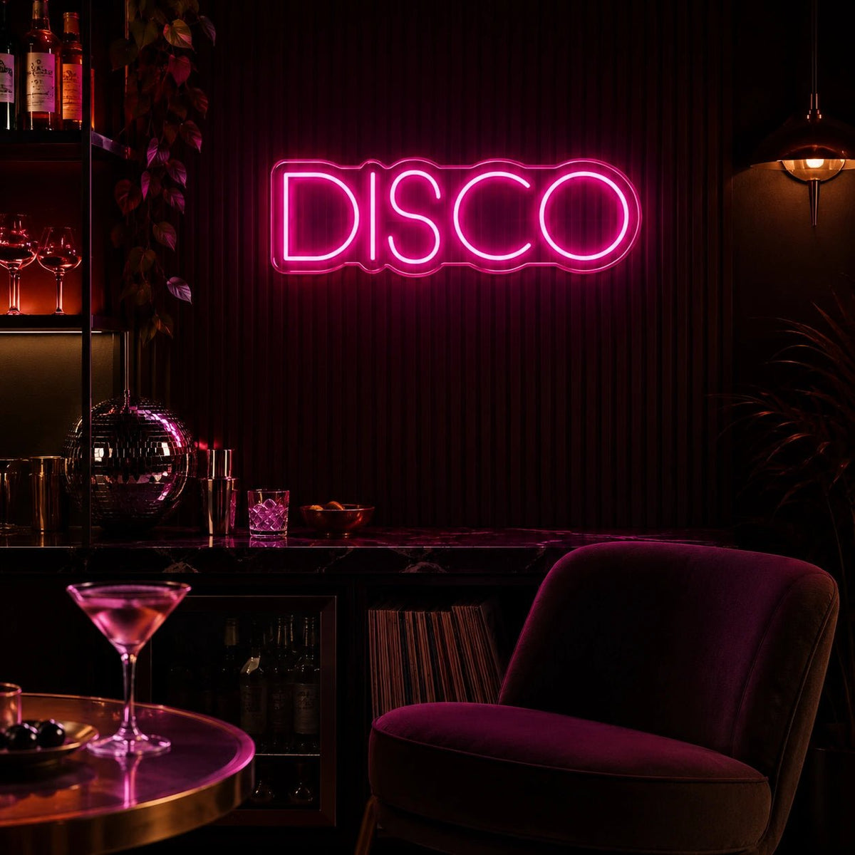 Disco Text LED Neon Sign - Shineneon