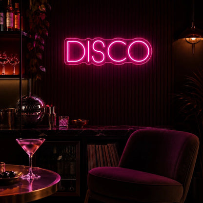 Disco Text LED Neon Sign - Shineneon