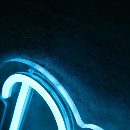 Discoteca Stahlke Blue Led Neon Sign - Shineneon
