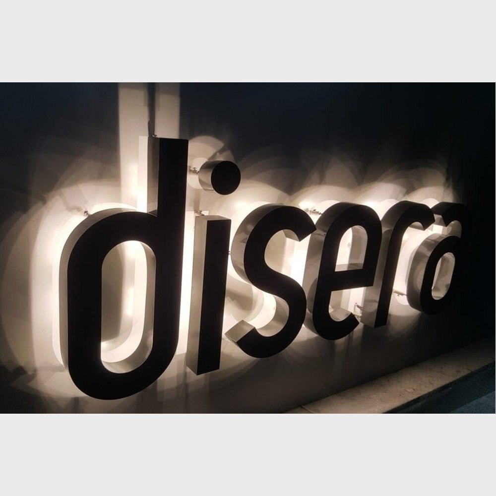 Disera 3D Backlit Channel Letters Led Light Sign - Shineneon