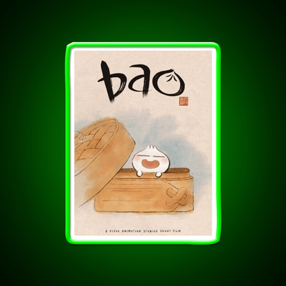 Disney Pixar Bao Short Film Led Neon Sign Chinese Food Rgb Color - Shineneon