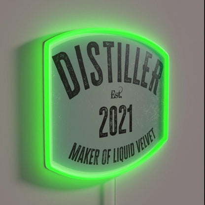 Distiller Maker Of Liquid Velvet 2021 Rgb Led Neon Sign - Shineneon