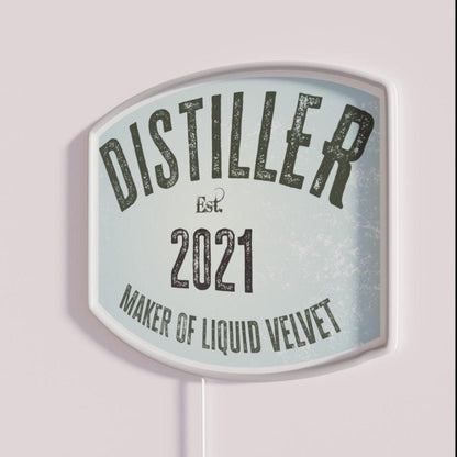 Distiller Maker Of Liquid Velvet 2021 Rgb Led Neon Sign - Shineneon