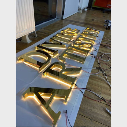 Divine Artistry 3D Backlit Channel Letters Led Light Sign - Shineneon