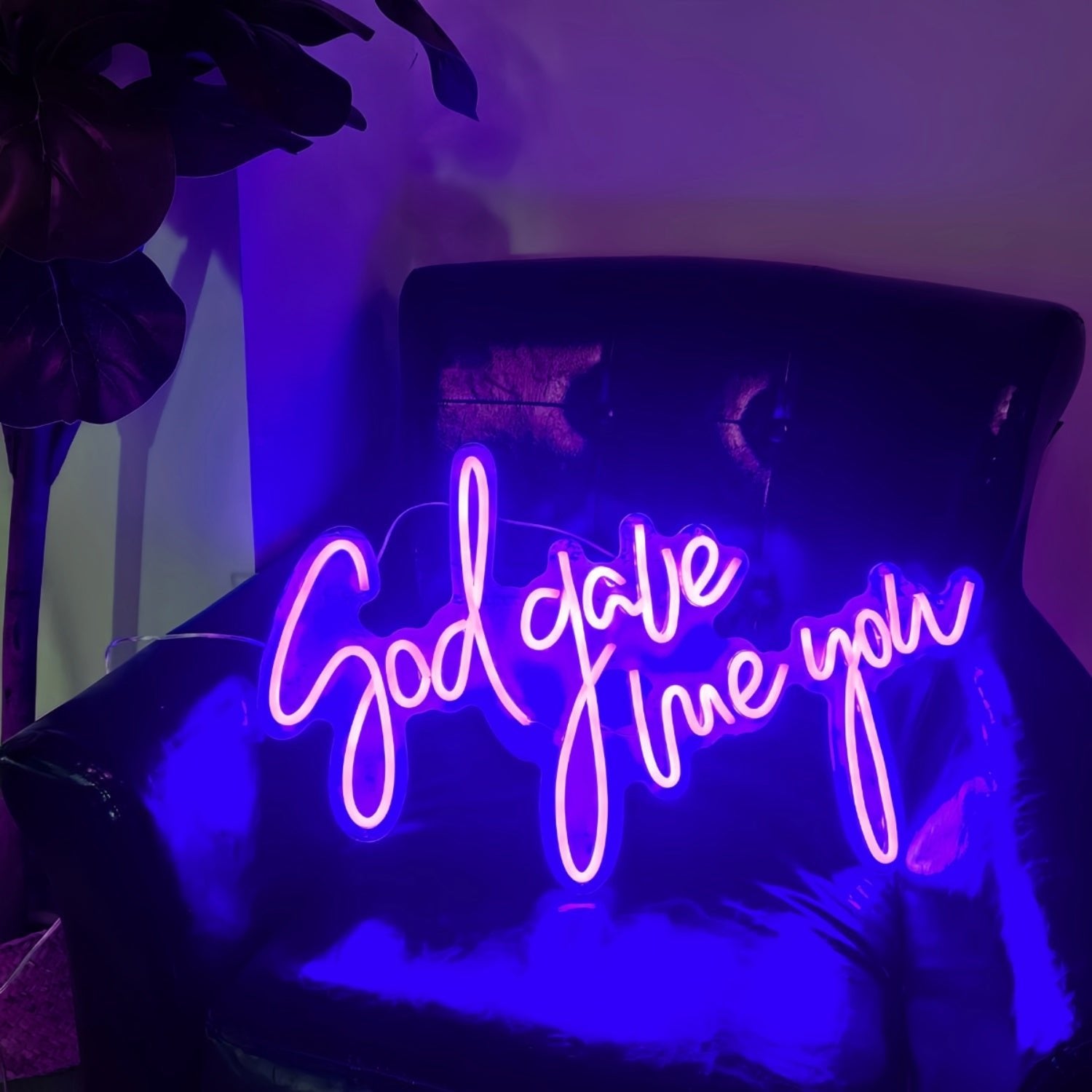 Divine Illumination God Gave Me You Led Neon Sign - Shineneon