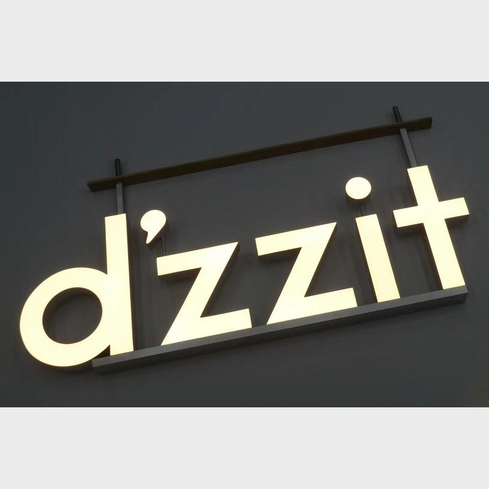 Dizzit 3D Frontlit Channel Letters Led Light Sign