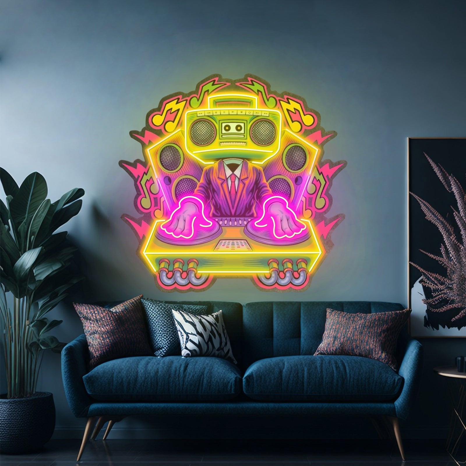 Dj Electro Music Led Neon Sign Light Custom Led Signs - Shineneon