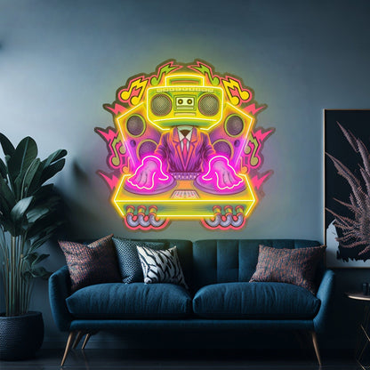 Dj Electro Music Led Neon Sign Light Custom Led Signs - Shineneon