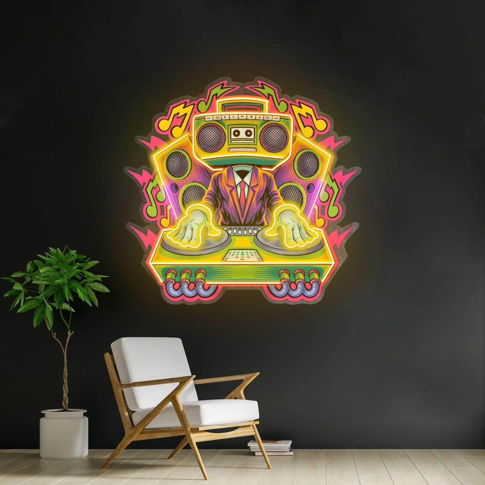 Dj Electro Music Led Neon Sign Light Custom Led Signs - Shineneon