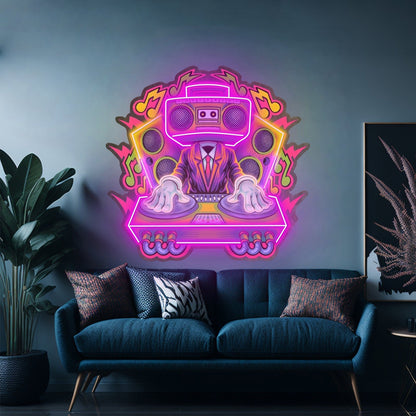 Dj Electro Music Led Neon Sign Light Custom Led Signs - Shineneon