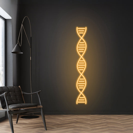 Dna Double Helix Led Neon Sign