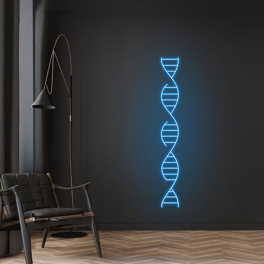 Dna Double Helix Neon Sign