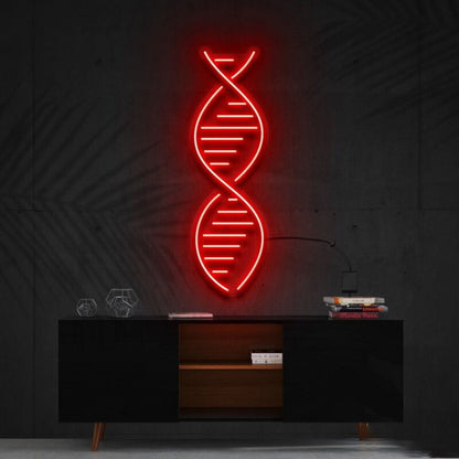 Dna Led Neon Sign Fscience And Biology Enthusiasts - Shineneon