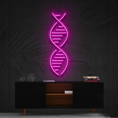 Dna Led Neon Sign Fscience And Biology Enthusiasts - Shineneon