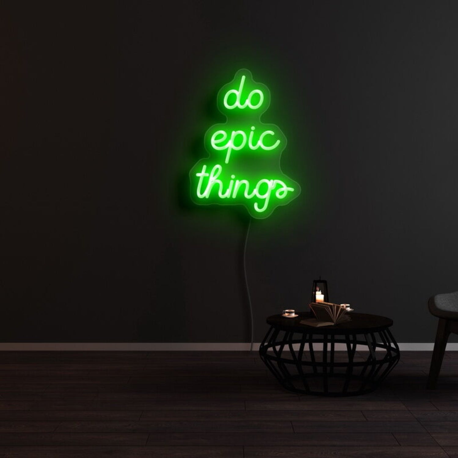 Do Epic Things Neon Sign For Motivational And Inspirational Spaces | Shineneon