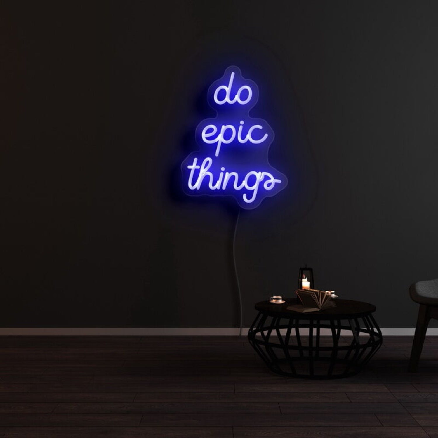 Do Epic Things Neon Sign For Motivational And Inspirational Spaces | Shineneon