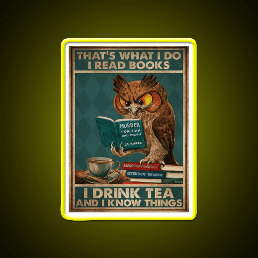 Do I Read Books I Drink Cocktail Bar Decor Led Neon Sign Rgb Color - Shineneon