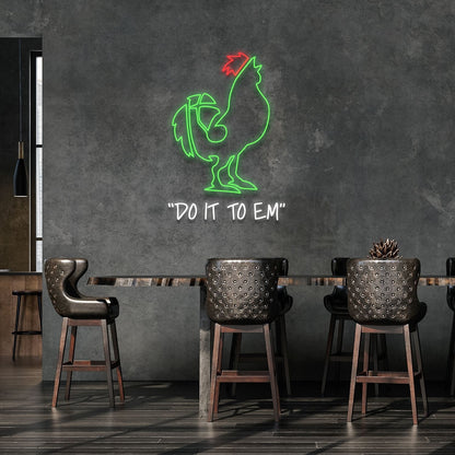Do It To Em Custom Led Neon Signs Wall Art | Shineneon