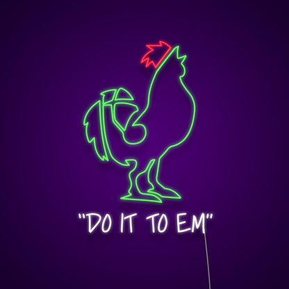 Do It To Em Custom Led Neon Signs Wall Art | Shineneon
