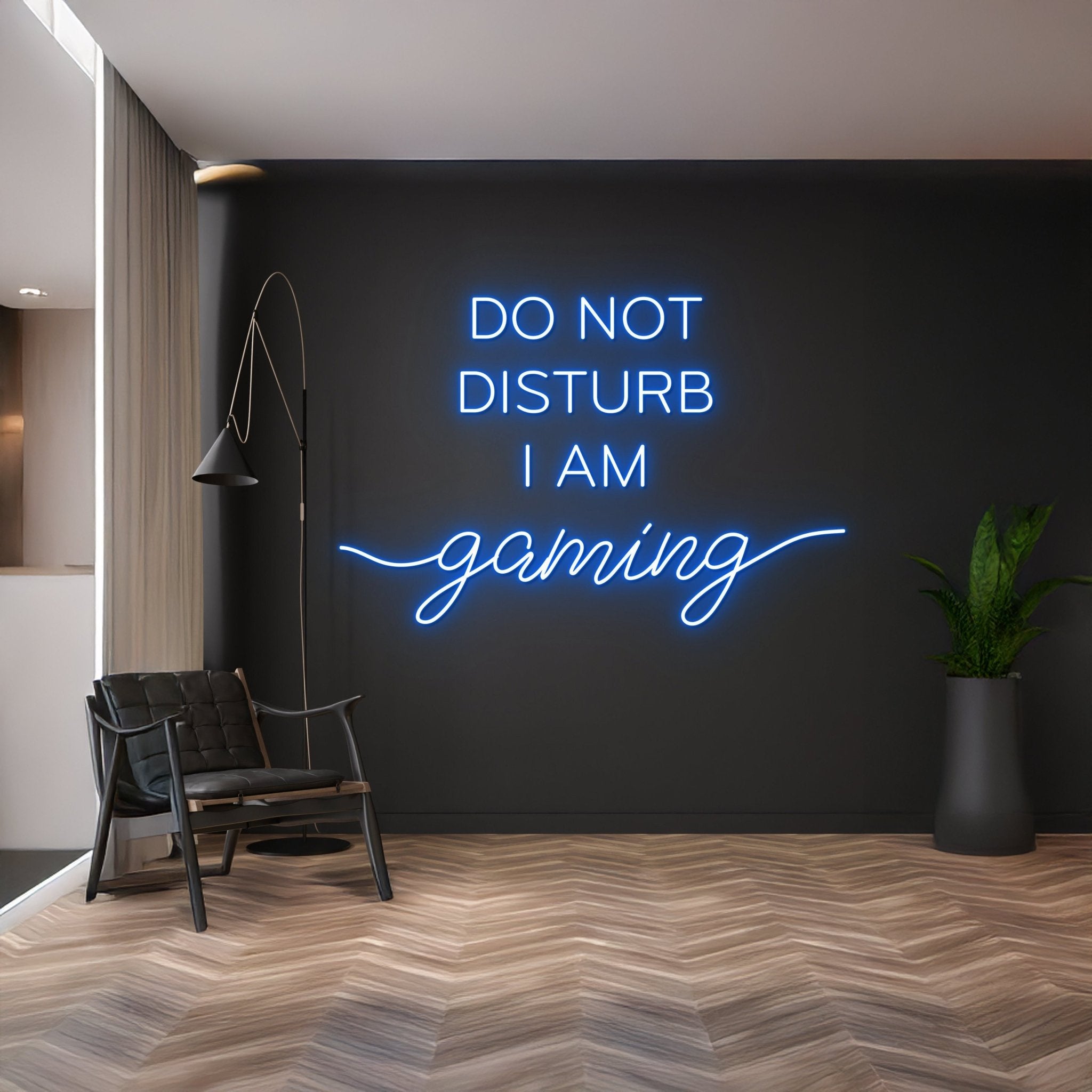 Do Not Disturb I Am Gaming Neon Sign - Shineneon