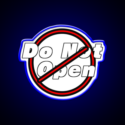 Do Not Open Beer Bar Decor Led Neon Sign Rgb Color - LED neon sign view 5