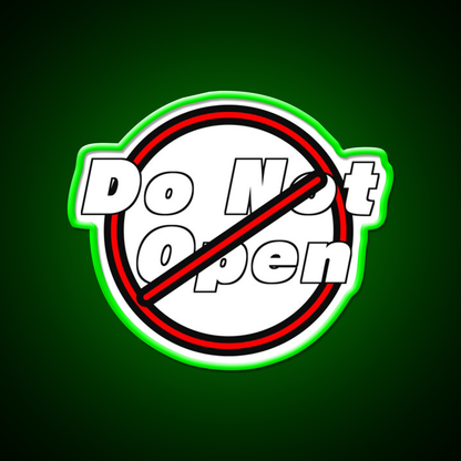 Do Not Open Beer Bar Decor Led Neon Sign Rgb Color - LED neon sign view 8